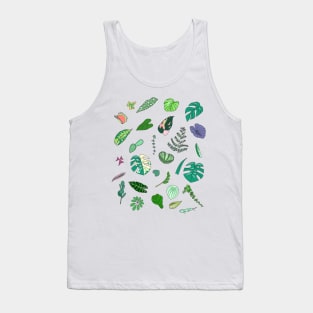 Tropical Leaves Tank Top